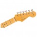Fender JV Mod 50s Stratocaster HSS MN, 2-Tone Sunburst Headstock Front