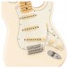 Fender JV Mod 60s Stratocaster MN, Olympic White Closeup