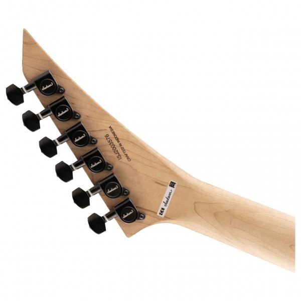 Jackson X Series Dinky DK3XR HSS, Neon Pink Headstock Back