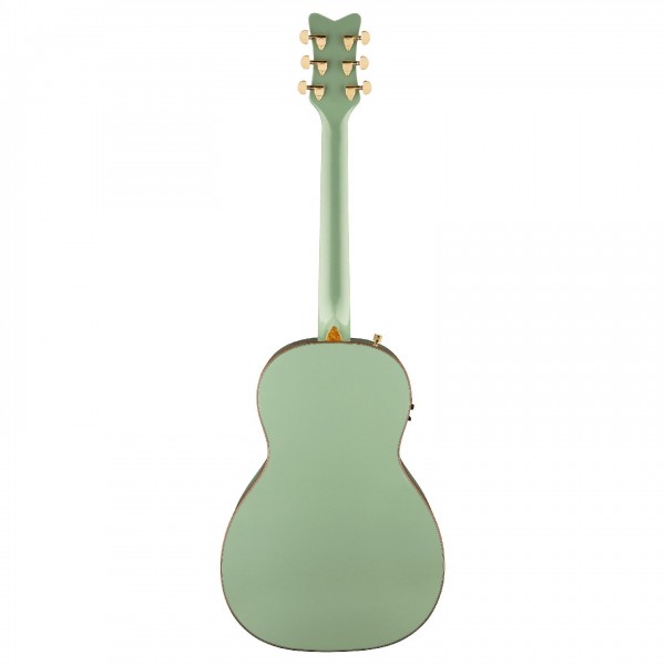 Gretsch G5021E Rancher Penguin Parlor Electro Acoustic, Mint Metallic back