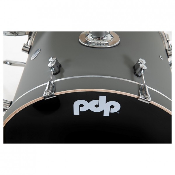 PDP Concept Maple 22" CM5 5pc Drum Kit w/ Hardware, Satin Pewter