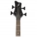 Jackson X Series Spectra Bass SBX IV, Matte Army Drab Headstock Front