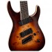 Jackson Concept Series Soloist SLAT7P HT MS, Satin Bourbon Burst - close up