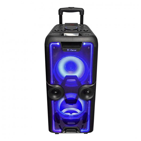 iDance Megabox 2000 Portable Bluetooth Sound System, 400w - Front