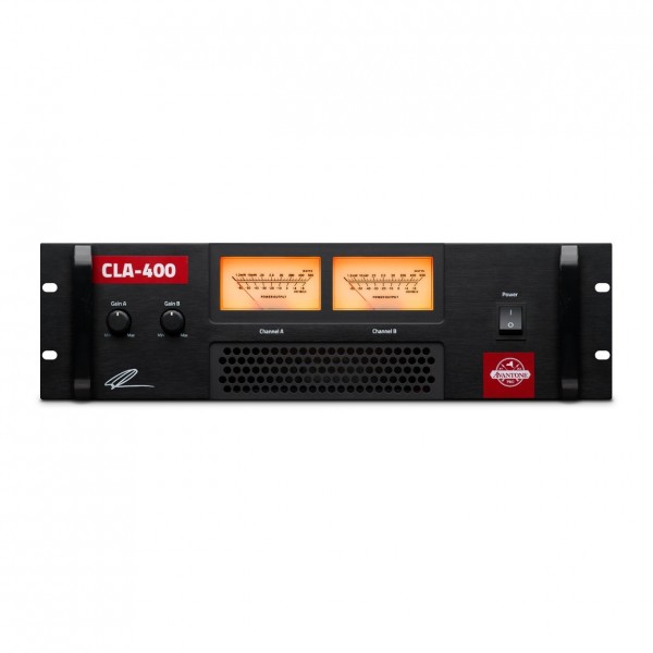 CLA400 Studio Power Amplifier - Front