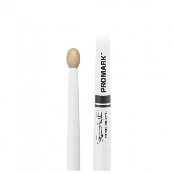 Promark Stephen Creighton 2000 White Maple Drumstick, Wood Tip