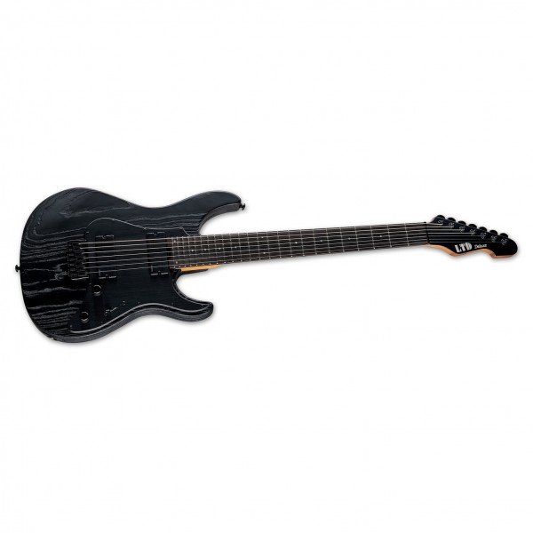 ESP LTD SN-1007 Baritone HT, Black Blast - angle
