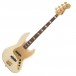 Squier 40th Anniversary Jazz Bass Gold Edition, Olympic White