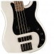 Squier Contemporary Active Precision Bass PH Roasted, Pearl White - close up