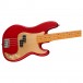 Squier 40th Anniversary Precision Bass, Satin Dakota Red - body 