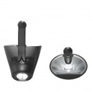 Flare Audio Calmer Pro Mini, Aluminium and Black Silicone