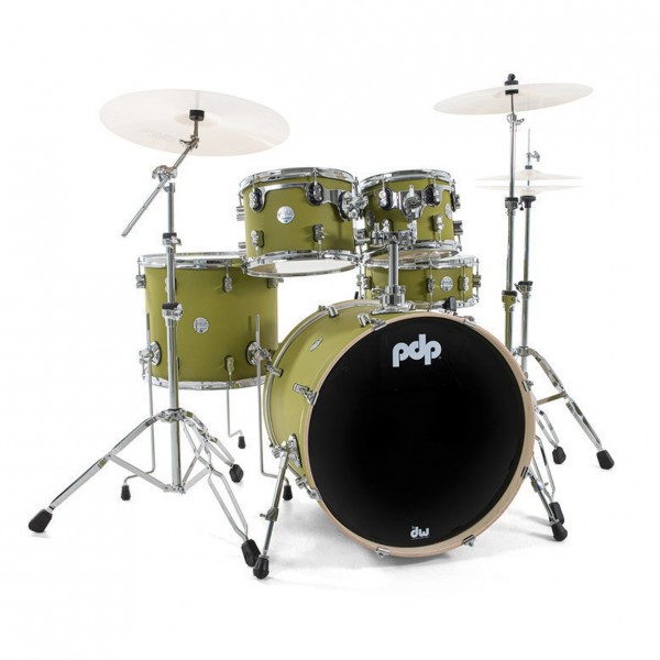 PDP Concept Maple CM5 22/10/12/16+14SD w/800 Hardware FP, Satin Olive