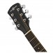 Student Left Handed Acoustic Guitar by Gear4music, Black