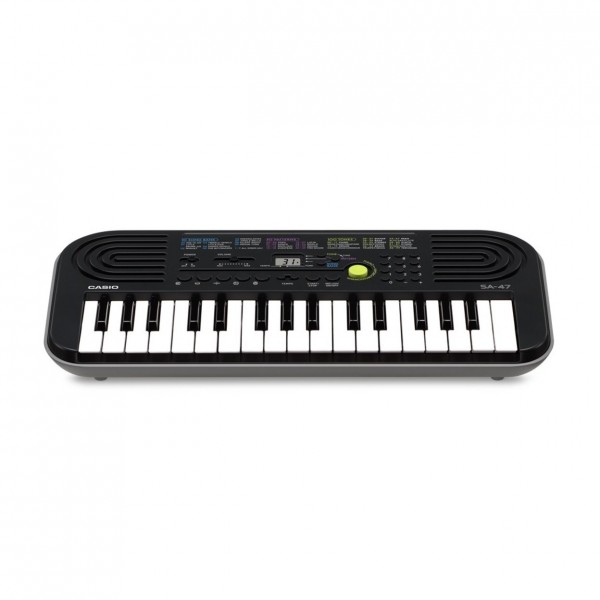 Casio SA 47 Mini Portable Keyboard - Front