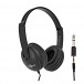 Junior Headphones, Black, by Gear4music