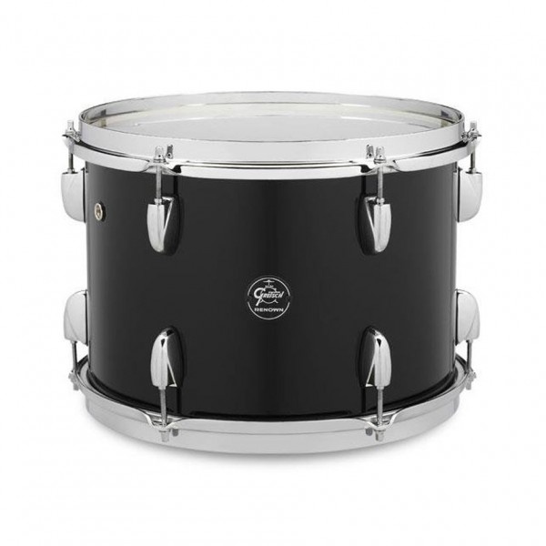 Gretsch Renown Maple 18'' 3pc Shell Pack, Piano Black - Shell Detail