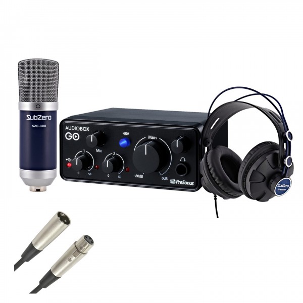 PreSonus AudioBox GO Recording Pack