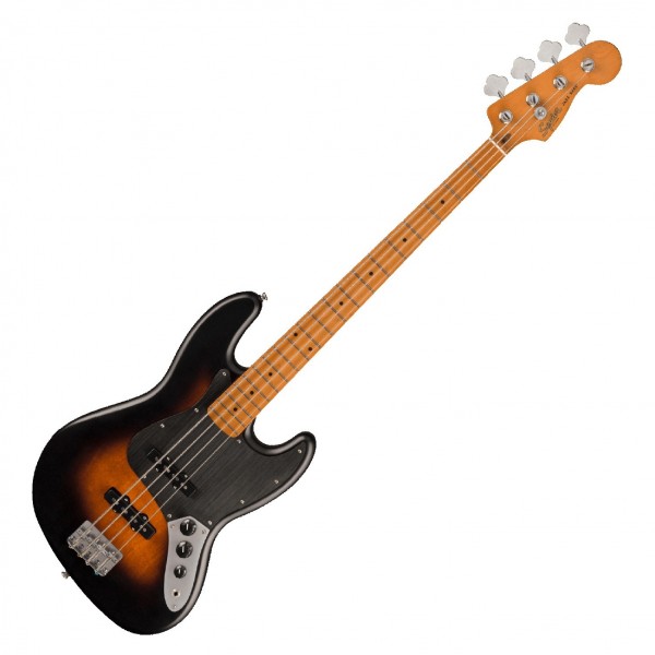 Squier 40th Anniversary Jazz Bass, Satin Wide 2-Color Sunburst