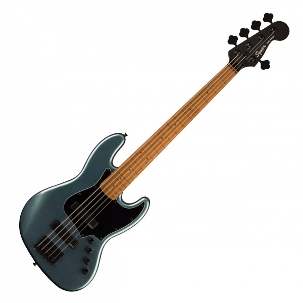 Squier Contemporary Active Jazz Bass HH V Roasted, Gunmetal Metallic