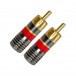 Ixos Dual Shielded Black Custom Made Digital Coaxial Cable Plugs