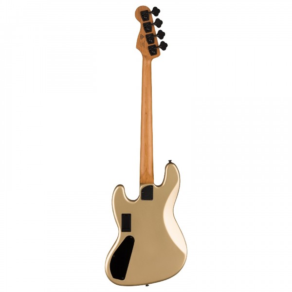 Squier Contemporary Active Jazz Bass HH Roasted, Shoreline Gold Back