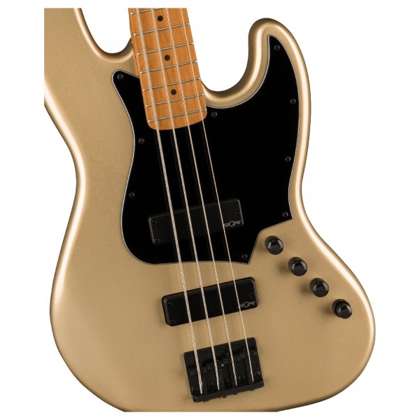Squier Contemporary Active Jazz Bass HH Roasted, Shoreline Gold Body
