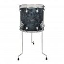 DW Performance Series 14" x 14" Floor Tom, Maple, Black Diamond