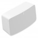 Sonos FIVE Wireless Speaker, White - Angled 2