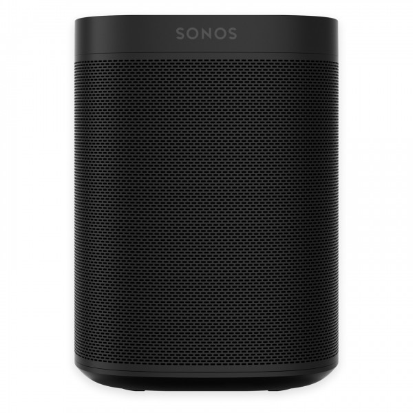 Sonos ONE Gen2 Smart Speaker, Black - Front
