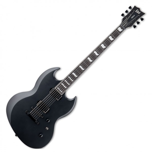 ESP LTD VIPER-1000 Baritone, Black Satin