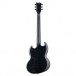 ESP LTD VIPER-1000 Baritone, Black Satin - back