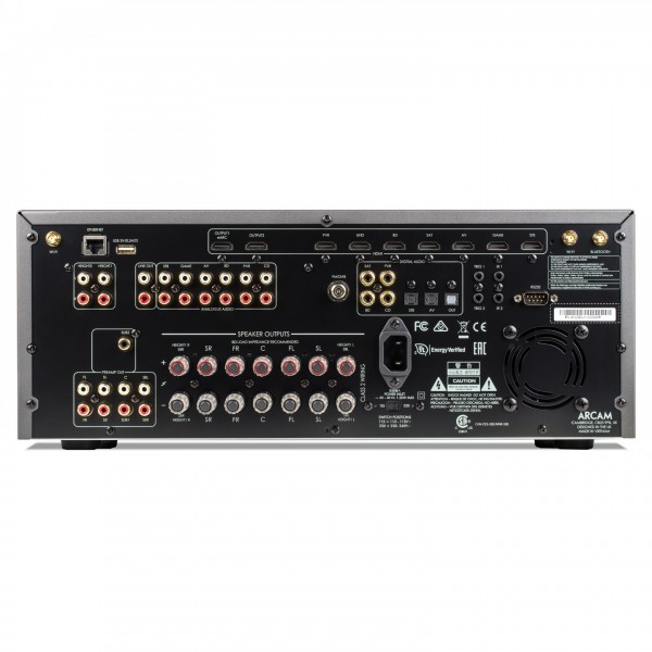 Arcam AVR5 AV Receiver Rear