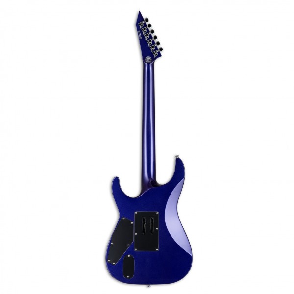 ESP LTD M-1 CTM '87, Dark Metallic Purple - back