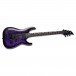 ESP LTD H-1000 Evertune QM, See Thru Purple SB side