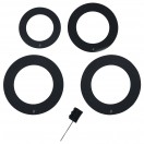 Tama Soft Sound Ring Set 10-12-14-14" w/Half Sound Bass Drum Beater
