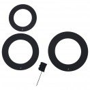 Tama Soft Sound Ring Set 10-13-14" w/Half Sound Bass Drum Beater
