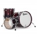 Premier Genista 18” 3pc Maple Shell Pack, Cherry Fade