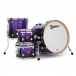 Premier Genista 20” 4pc Maple Shell Pack, Purple Fade Sparkle