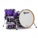 Premier Genista 22” 4pc Birch Shell Pack, Purple Fade Sparkle