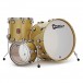 Premier Genista 24” 3pc Maple Shell Pack, Bright Gold Sparkle