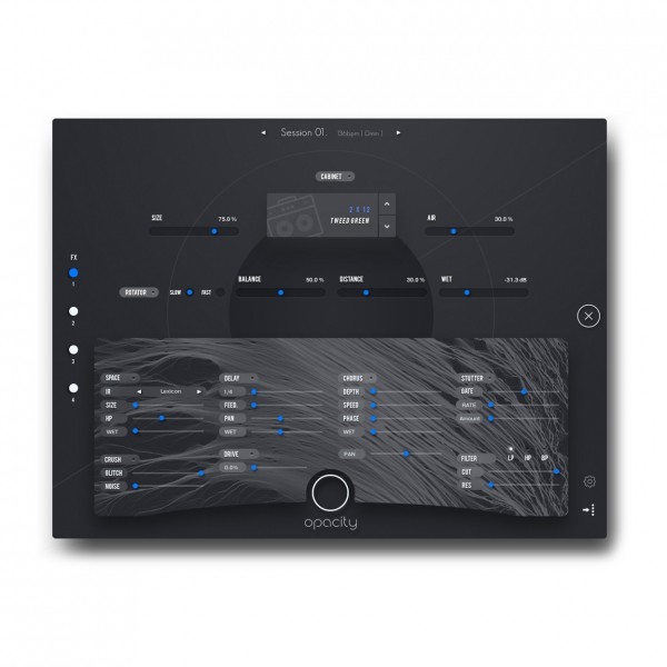Audiomodern Opacity Cinematic Guitar Library - Cabinet Simulation