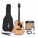 3/4 Single Cutaway Electro Acoustic Guitar + 15W Amp Pack