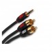 QED Profile 3.5mm Jack To Phono Cable 1m - Nearly New