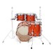 Premier Genista 20” 4pc Maple Shell Pack, Orange Sparkle