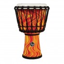 LP Djembe World 7-inch Rope Tuned Orange Marble