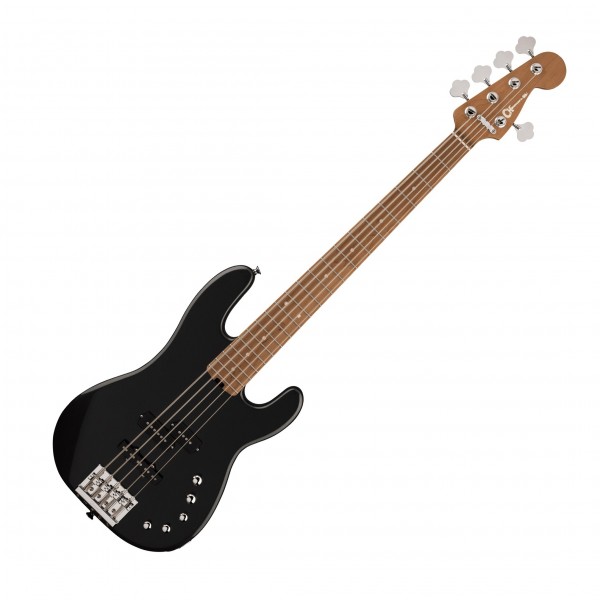 Charvel Pro-Mod San Dimas Bass PJ V, Metallic Black