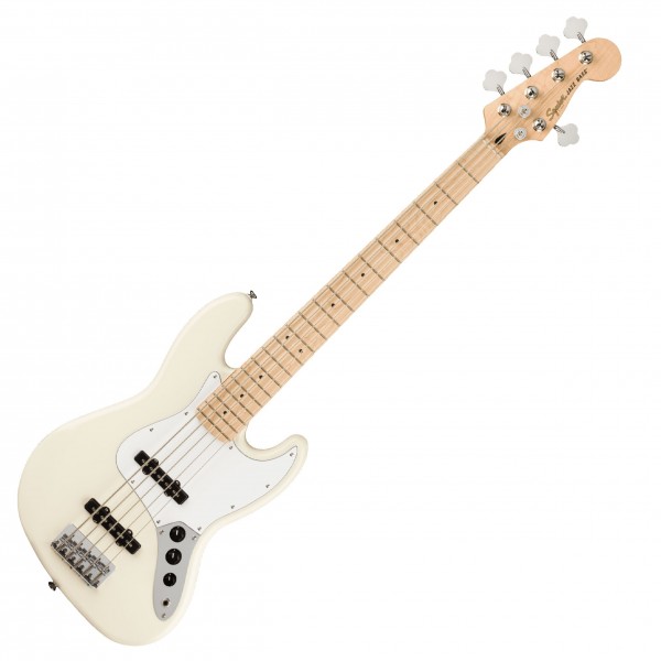 Squier Affinity Jazz Bass V MN, Olympic White