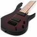 SubZero Generation 8 Electric Guitar, 8-String, Flame Red Burst