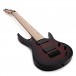 SubZero Generation 8 Electric Guitar, 8-String, Flame Red Burst