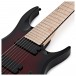 SubZero Generation 8 Electric Guitar, 8-String, Flame Red Burst